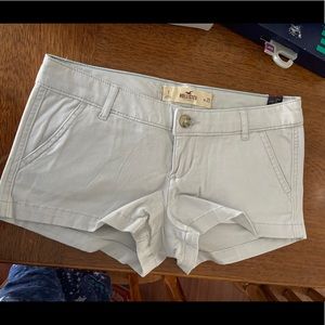 Khaki Hollister Shorts